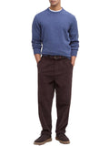 Barbour Pullover Uomo MKN0584 Dark Indigo - Blu