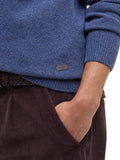 Barbour Pullover Uomo MKN0584 Dark Indigo - Blu