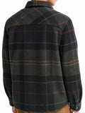 Barbour Camicia Casual Woodlane Tail Brush Shadow Classic Tartan Uomo MOS0511 Shadow Classic Tartan - Verde