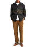 Barbour Camicia Casual Woodlane Tail Brush Shadow Classic Tartan Uomo MOS0511 Shadow Classic Tartan - Verde