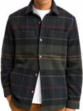 Barbour Camicia Casual Woodlane Tail Brush Shadow Classic Tartan Uomo MOS0511 Shadow Classic Tartan - Verde