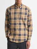 Barbour Camicia Casual Wetheram Uomo MSH4982 Birchwood Dress Tartan - Beige