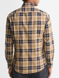 Barbour Camicia Casual Wetheram Uomo MSH4982 Birchwood Dress Tartan - Beige