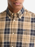 Barbour Camicia Casual Wetheram Uomo MSH4982 Birchwood Dress Tartan - Beige