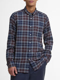 Barbour Camicia Casual Midnight Oak Tartan Uomo MSH4991 Midnight Oak Tartan - Blu