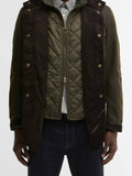 Barbour Giubbotto Ogston Wax Olive Uomo MWX0700 Olive - Verde