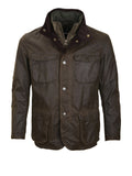 Barbour Giubbotto Ogston Wax Olive Uomo MWX0700 Olive - Verde