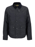 Barbour Giubbotto Reelin Wax Uomo MWX1106 Navy - Blu