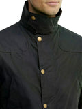 Barbour Giubbotto Reelin Wax Uomo MWX1106 Sage - Verde
