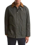 Barbour Giubbotto Festive Ashby Wax Sage Evergreen Uomo MWX2535 Sage/evergreen - Verde