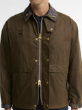 Barbour Giubbotto Spey Wax Uomo MWX2584 Beech - Marrone