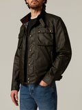 Belstaff Giubbino Racemaster Uomo 105306 Faded Olive - Verde
