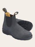 Blundstone Stivaletto 587 Unisex 587 Rustic Black Leather - Blu