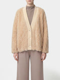 CafèNoir Cardigan Donna C7JG0052 Kasha - Avorio
