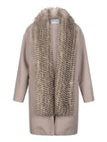 CafèNoir Cappotto Donna C7JI0128 Kasha - Avorio