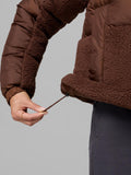 Columbia Giubbino Columbia Leadbetter Point Ii Sherpa Hybridda Donna - Marrone