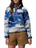 Columbia Felpa Columbia Helvetia da Donna - Blu