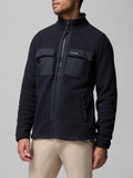 Columbia Felpa Zip Columbia Juniper Peak da Uomo - Nero