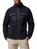 Columbia Felpa Zip Columbia Juniper Peak da Uomo - Nero