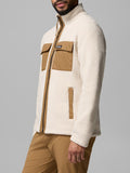 Columbia Felpa Zip Columbia Juniper Peak da Uomo - Avorio