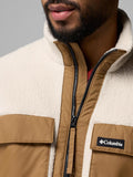Columbia Felpa Zip Columbia Juniper Peak da Uomo - Avorio