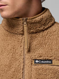Columbia Felpa Zip Columbia Rugged Ridge da Uomo - Marrone