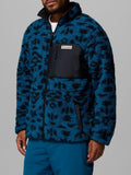 Columbia Felpa Zip Columbia Winter Pass da Uomo - Blu