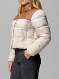 Columbia Giubbino Columbia Puffect da Donna - Avorio