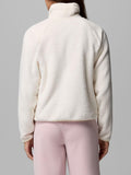 Columbia Felpa Zip Columbia Canyon Camp da Donna - Bianco
