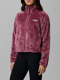 Columbia Felpa Zip Columbia Canyon Camp da Donna - Rosa