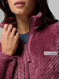 Columbia Felpa Zip Columbia Canyon Camp da Donna - Rosa