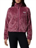 Columbia Felpa Zip Columbia Canyon Camp da Donna - Rosa