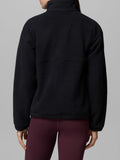 Columbia Felpa Zip Timber Meadow Donna 2176091 Black - Nero