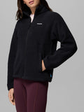 Columbia Felpa Zip Timber Meadow Donna 2176091 Black - Nero