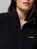 Columbia Felpa Zip Timber Meadow Donna 2176091 Black - Nero