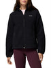 columbia felpa zip timber meadow donna 2176091 black nero 164319169