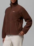 Columbia Felpa Zip Columbia Timber Meadow da Donna - Marrone