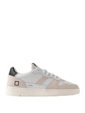 Date Sneakers Court 2.0 Uomo M451-C2-BA WhitE-Black - Bianco