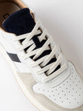 Date Sneakers Court 2.0 Uomo M451-C2-VN WhitE-Brown - Bianco