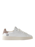 Date Sneakers Levante Uomo M451-LV-CA WhitE-Taupe - Bianco