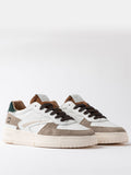 Date Sneakers Torneo Uomo M451-TP-CA WhitE-Green - Bianco