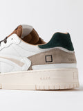 Date Sneakers Torneo Uomo M451-TP-CA WhitE-Green - Bianco