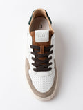 Date Sneakers Torneo Uomo M451-TP-CA WhitE-Green - Bianco