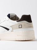 Date Sneakers Torneo Uomo M451-TP-CA WhitE-Brown - Bianco