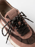 Date Sneakers Athleta Donna W451-AT-NY BrowN-Pink - Rosa