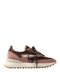Date Sneakers Athleta Donna W451-AT-NY BrowN-Pink - Rosa