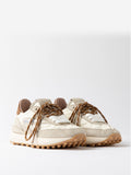 Date Sneakers Athleta Donna W451-AT-NY - Beige