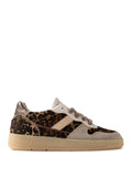 Date Sneakers Court 2.0 Donna W451-C2-AN LeoparD-Beige - Maculato
