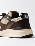 Date Sneakers Musa Donna W451-MS-TD Choccolate - Marrone