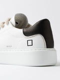 Date Sneakers Sfera Donna W451-SF-CA WhitE-Black - Bianco
